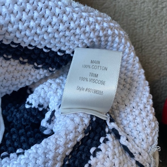 Witchery Kids Girls Cotton Long Sleeve Stripes Ruffle Knit Sweater Jumper Sz 4Y - Picture 5 of 8